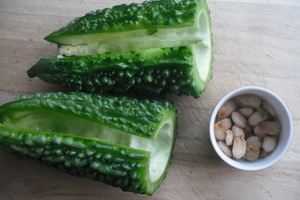 karela and the seeds