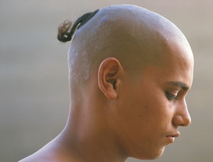 Young Brahmin boy, India, Asia