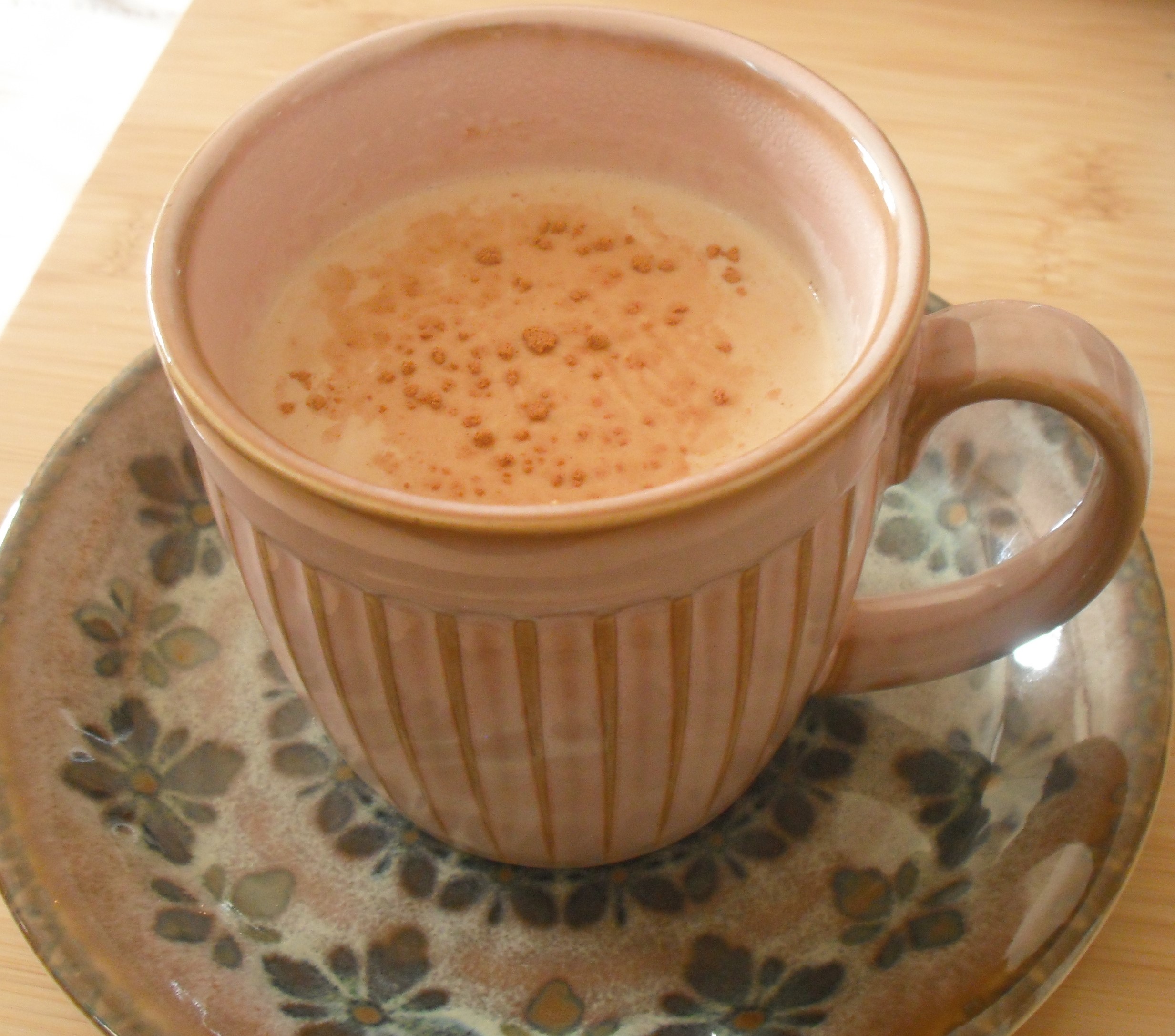 シナモンかけてできあがり