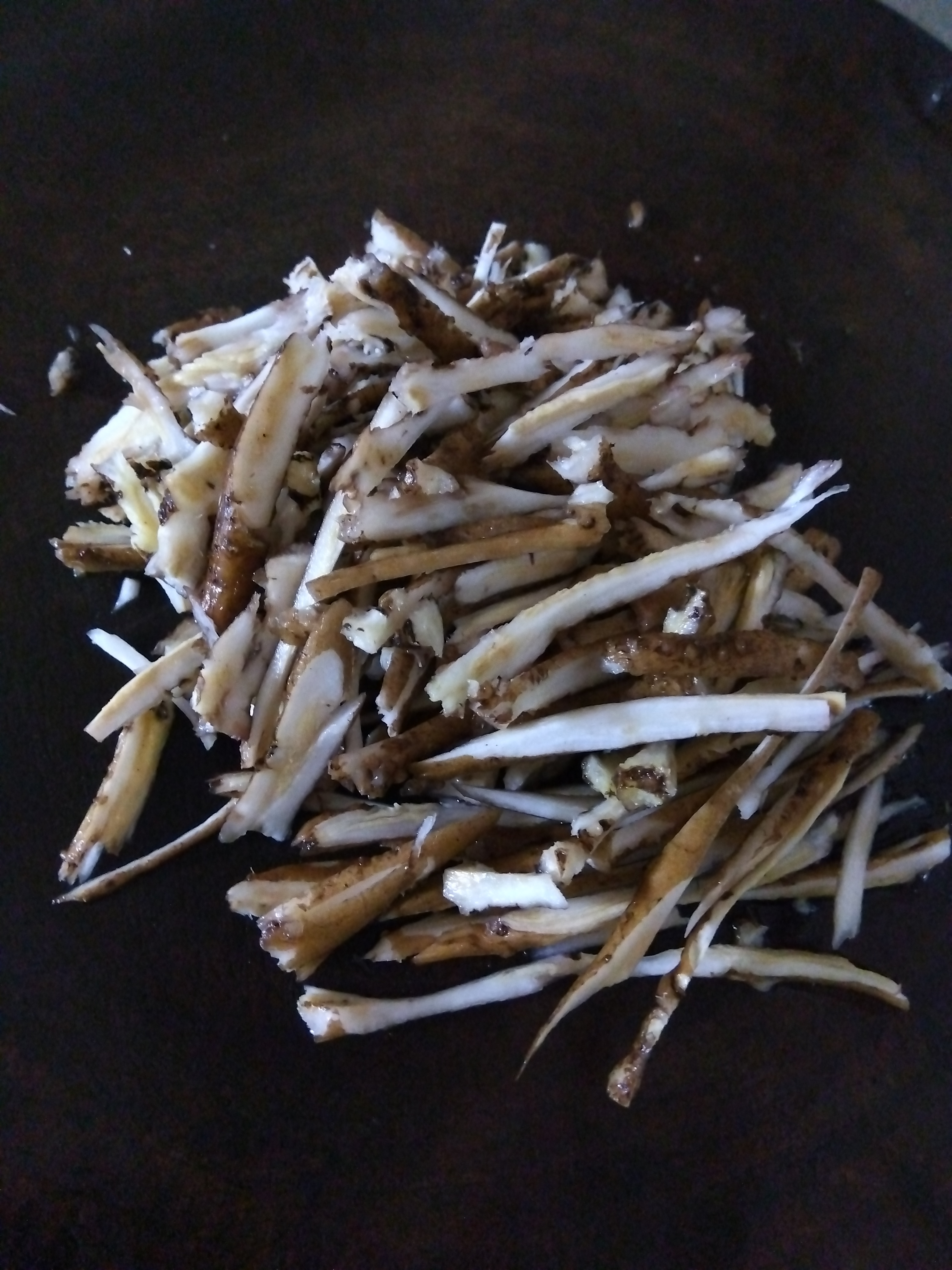 きんぴら用にカット